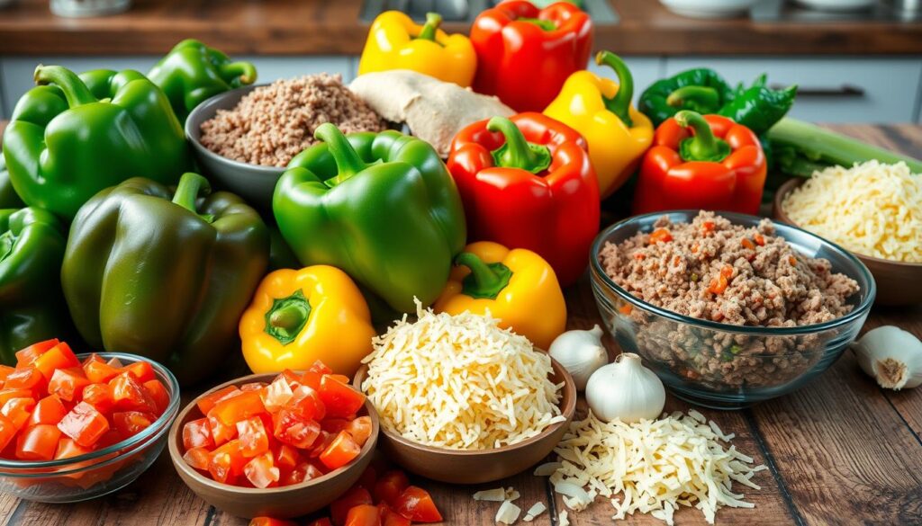 Bell Pepper Casserole Ingredients Bell Pepper Casserole Ingredients