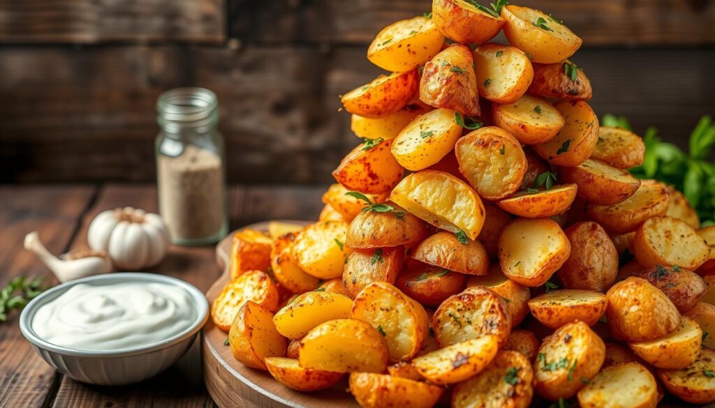 Crispy Ranch Roasted Potatoes Crispy Ranch Roasted Potatoes