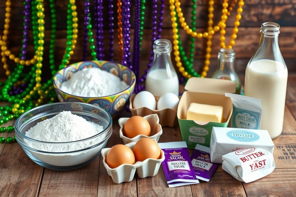 King Cake Ingredients
