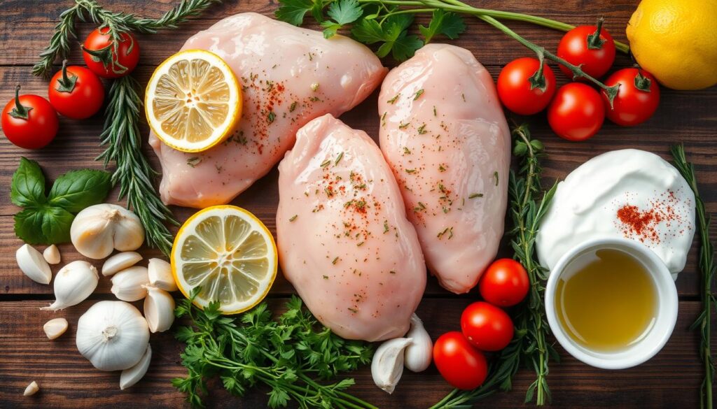 Mediterranean Baked Chicken Ingredients