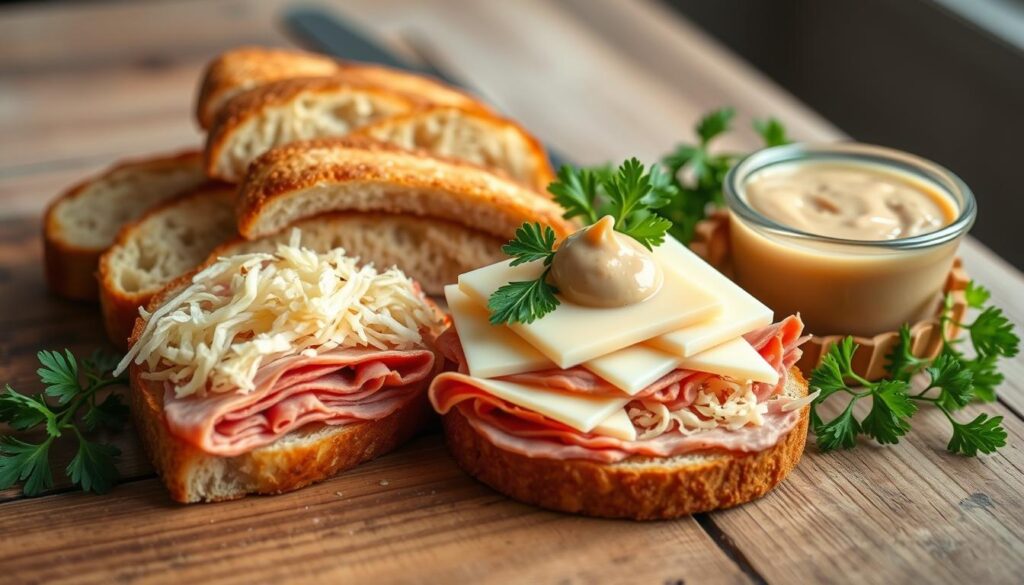 Reuben Bake Ingredients