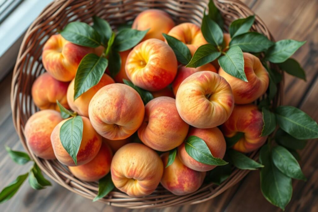 Ripe Peaches for Cobbler Preparation Ripe Peaches for Cobbler Preparation