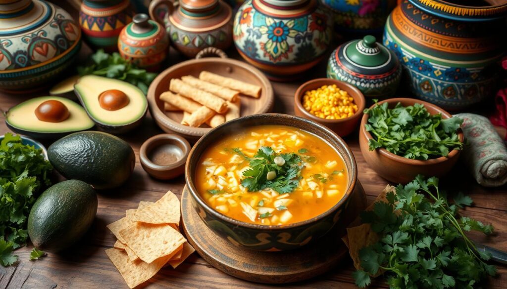 Traditional Mexican Tortilla Soup Heritage