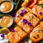 What is complementary to salmon?
