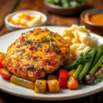 crispy cheddar chicken baked