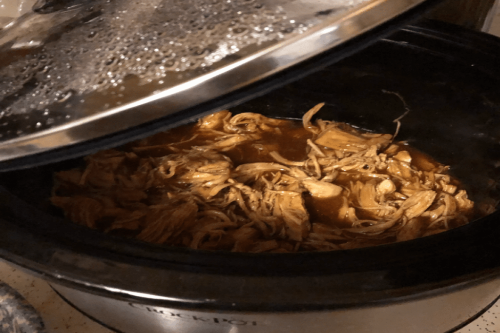 crockpot recipe with frozen chicken.